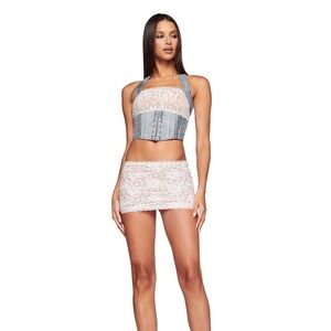 I.AM.GIA Maybel Top - Blue Pinstripe Denim